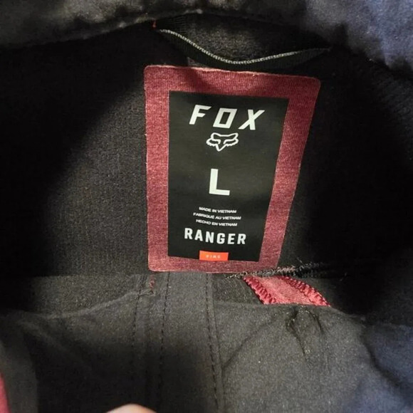 Fox Racing Ranger Fire Jacket in Dark Maroon‎ - Size Large - Picture 10 of 11